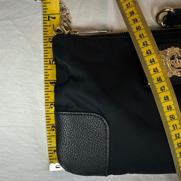 Y2K Juicy Couture Black Staple Crossbody Bag Gold Quiet Luxury Whimsigoth - Picture 6 of 12
